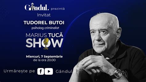 Marius Tuc Show Ncepe Miercuri Septembrie De La Ora Live