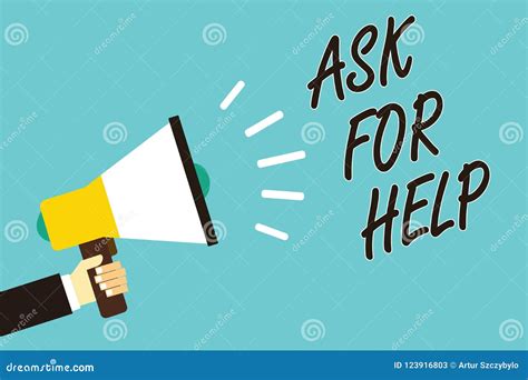 Ask For Help Clipart