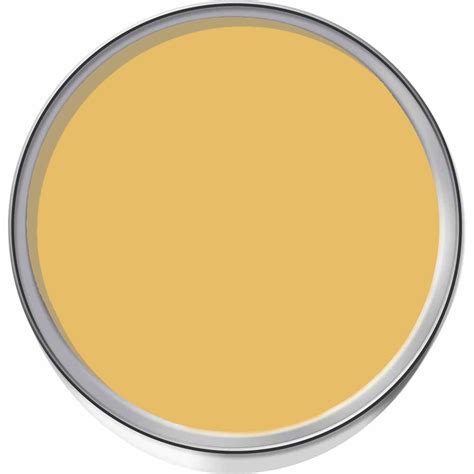 Crown Walls And Ceilings Mustard Jar Matt Emulsion Paint L Wilko