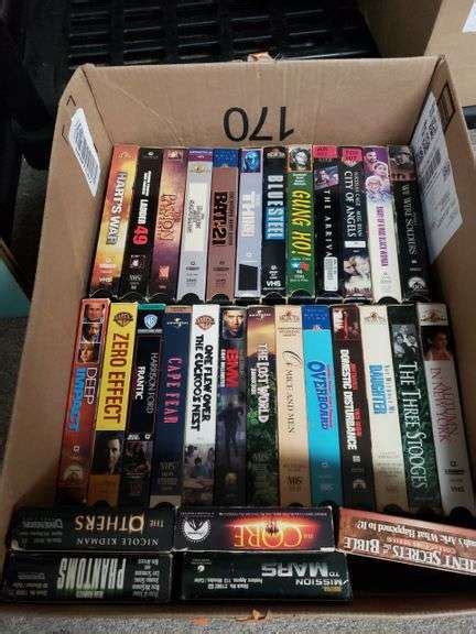 Assorted Vhs Tapes Trice Auctions