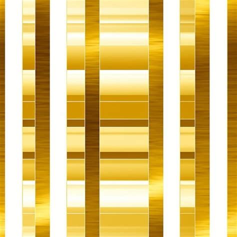 Premium AI Image | A gold and white striped wallpaper with a gold pattern.