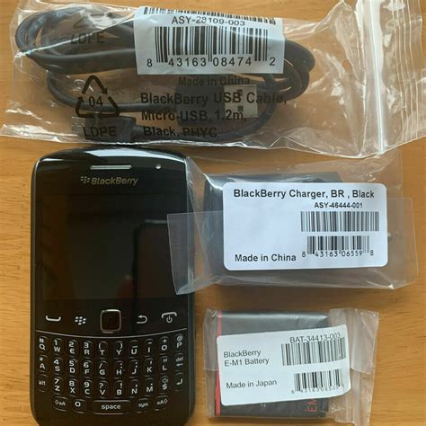 New Original Blackberry Curve Black Unlocked Gsm G Qwerty