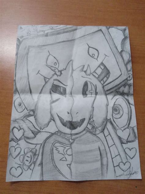 Old fan art I found in a box. Thoughts? : r/Undertale