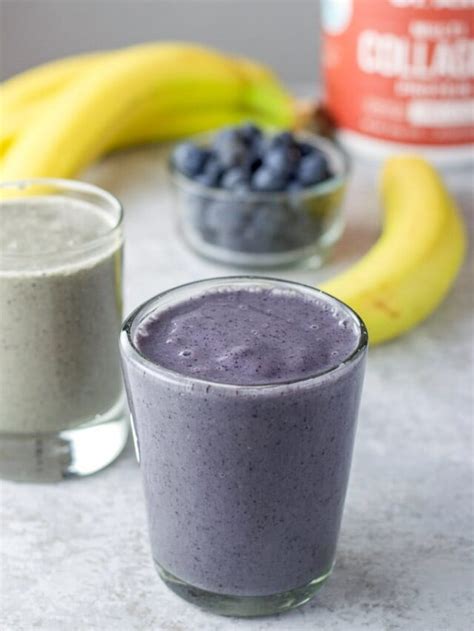 How To Make Blueberry Banana Spinach Smoothie Dishes Delish