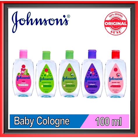 Jual Johnsons Baby Cologne 100ml Shopee Indonesia