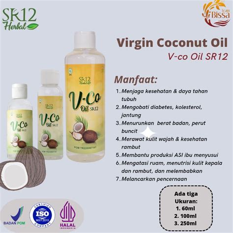 Jual IMUN BOOSTER VCO MINYAK KELAPA MURNI SR12 VICO VIRGIN COCONUT