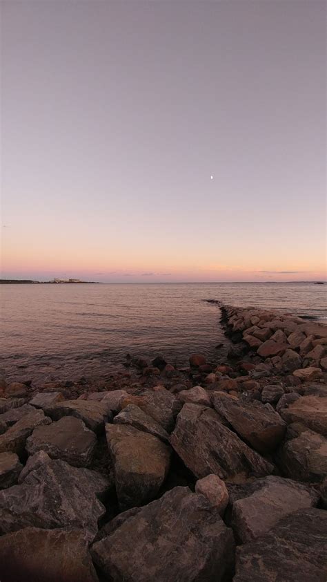 Sunset At The Hole In The Wall Beach Niantic Ct Smithsonian Photo