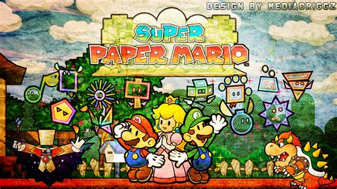 Super Paper Mario Wallpaper - WallpaperSafari