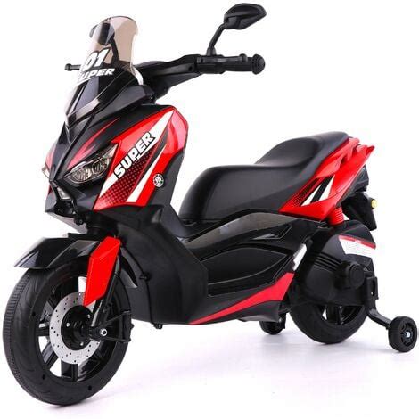 Moto Elettrica Per Bambini V Super Rossa