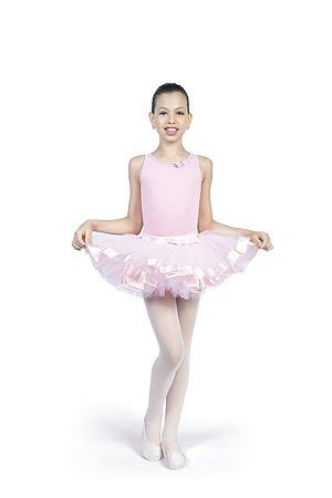 Saia De Ballet Infantil Tule Tou Tou La O Na Cintura Dance Mais