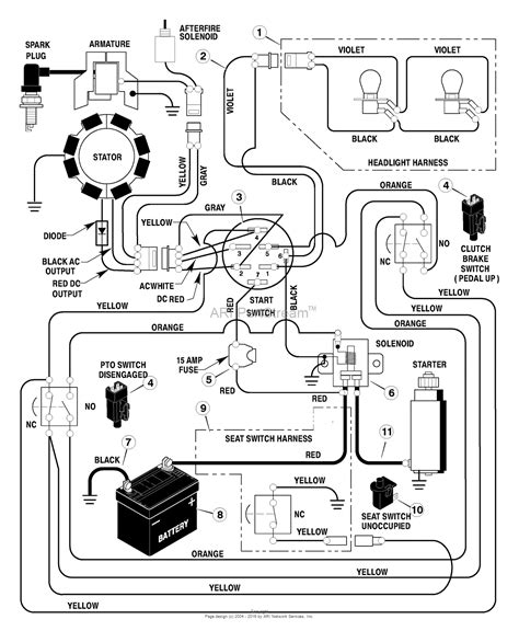 Lawn Mower Ignition Coil Circuit Diagram