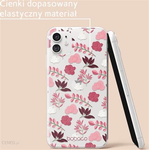 Etui Kwiaty Babaco Nadruk Cz Ciowy Prze Roczysty Producent Iphone