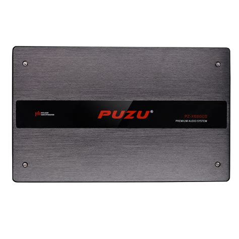 PUZU PZ X6800S 10채널 자동차 오디오 DSP 앰프 프리미엄 사운드 시스템 업그레이드를 위한 500W RMS 출력