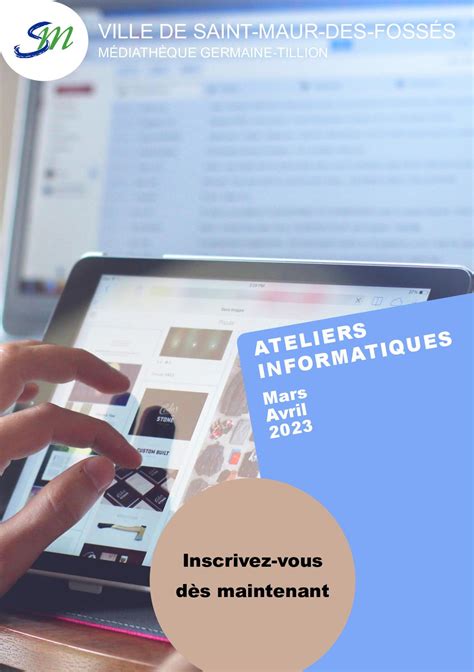 Calam O Ateliers Informatiques Mars Avril