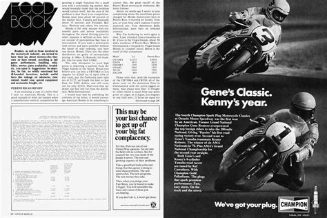 Feed Back | Cycle World | JAN 1975