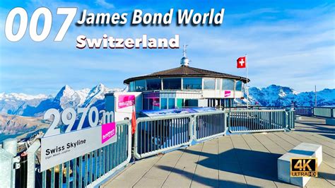 Schilthorn Switzerland Summit In Europe James Bond Film Location In