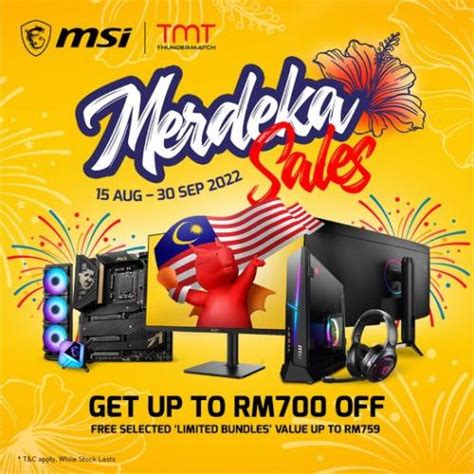 Tmt Msi Merdeka Sale August September