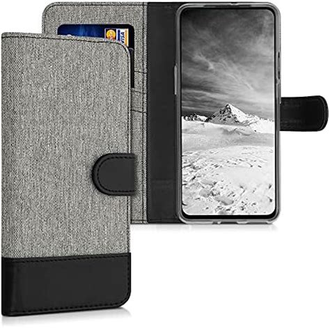 Kwmobile Wallet Case Compatible With Oneplus Nord Case Fabric And