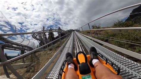 Alpine Coaster Ride In Leavenworth Wa July 25 2023 Youtube