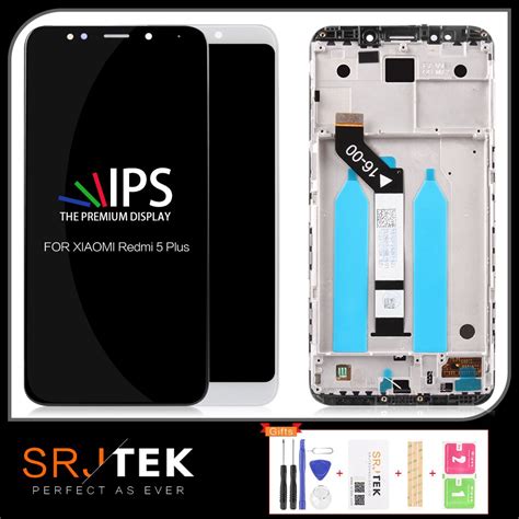 Srjtek Para Xiaomi Redmi Plus Lcd Pantalla T Ctil Digitalizador