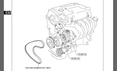 Visual Guide 2007 Toyota Yaris Belt Diagram