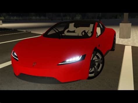 I Got A Tesla Roadster Roblox Greenville Youtube