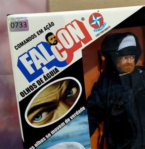 Boneco Falcon Olhos De Aguia Capitao Lacrado Na Caixa Frete Gr Tis