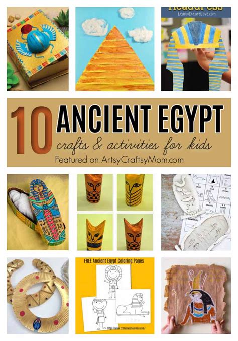 10 Ancient Egypt Crafts For Kids Artofit