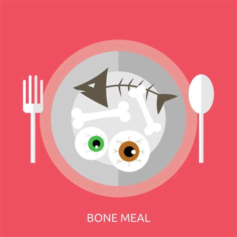 Bone Meal Conceptual illustration Design 474013 Vector Art at Vecteezy