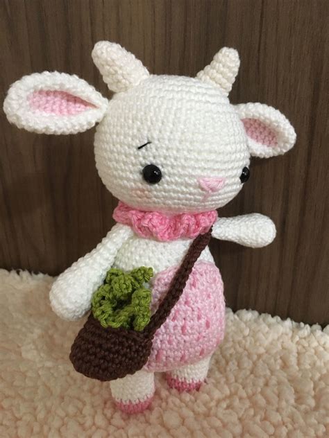 Cabritinha Willis em Amigurumi Bichinho de Crochê Elo7