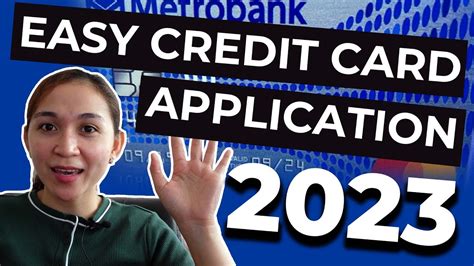 How To Apply For Credit Card In Metrobank Requirements