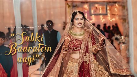 Sabki Baaratein Aayi Pooja Shah Wedding Click Click Studio