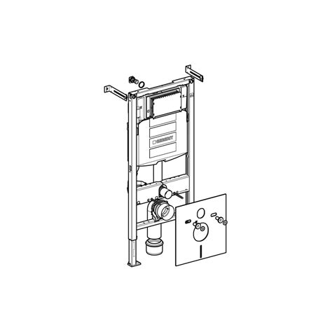 GEBERIT DUOFIX Basic Tipka Delta 20 FRIGO VE