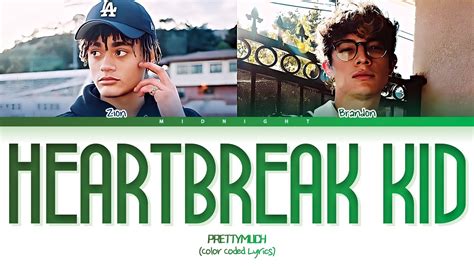 Prettymuch Heartbreak Kid Unreleased Color Coded Lyrics Youtube