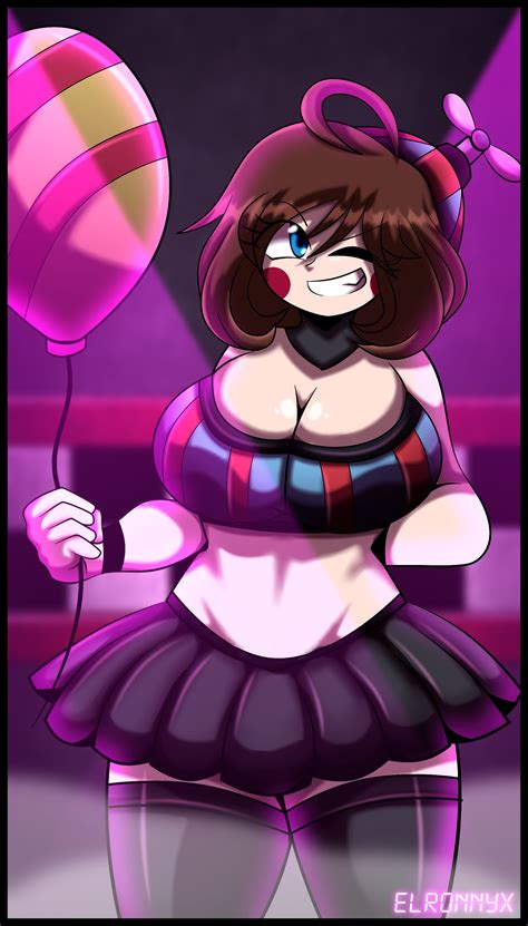 Rule 34 Balloon Babe Fnia Balloon Boy Fnaf Elronnyx Five Nights At Freddys Five Nights In