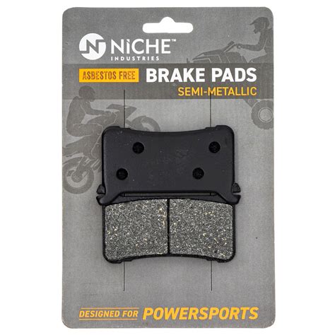 Front Semi Metallic Brake Pad Set Honda Niche Parts