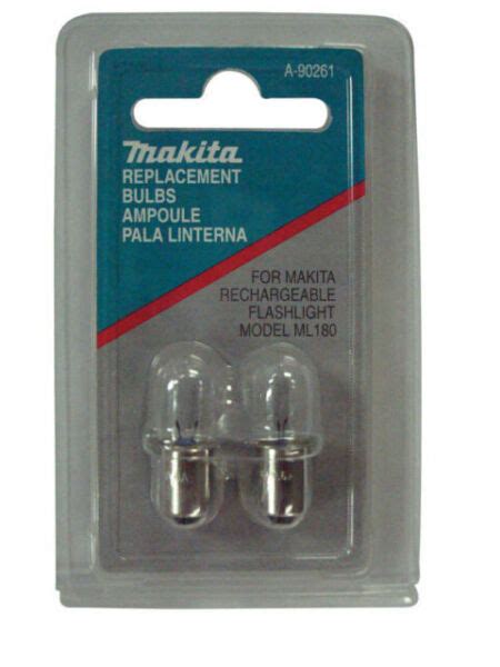 Makita A 90261 18 Volt Repalcement Flashlight Bulbs For Ml180 Flashlights 2 For Sale Online Ebay