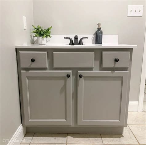 How To Paint Bathroom Vanity Cabinets Storables