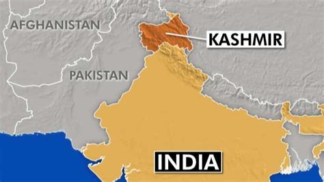 Kashmir Conflict Map