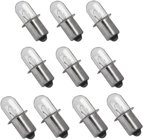 Guluant Pack Volt Flashlight Replacement P Xenon Bulb