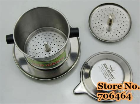 Vietnam coffee dripper KIMBANG screw design Vietnam drip coffee maker manual Vietnamese drip ...