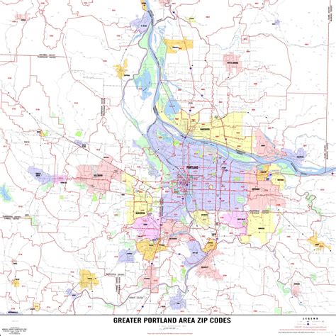 Portland County Map