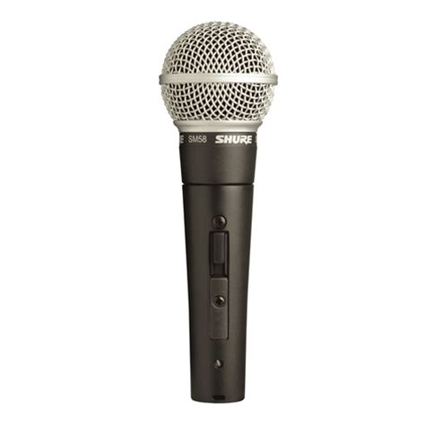 Shure Mic Sm Dynamic Vocal Wireless Microphone Town Green