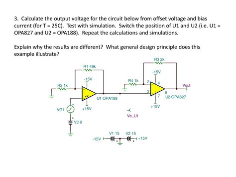 Ppt Input Offset Voltage And Bias Current Powerpoint