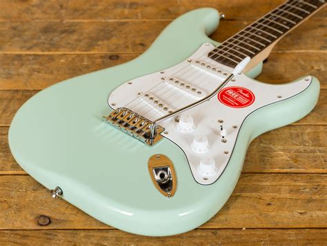 Squier Affinity Strat Surf Green Peach Guitars