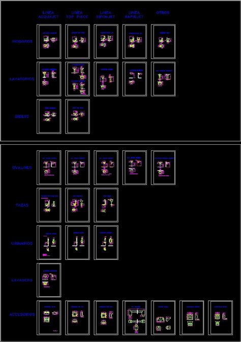 Sanitary Devices Dwg Block For Autocad • Designs Cad