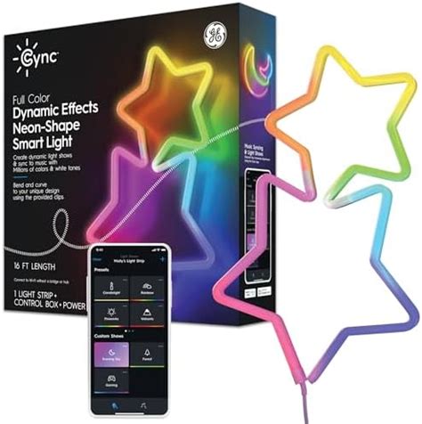 Amazon Cync Ge Dynamic Effects Smart Led Light Strip With Music