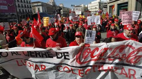 La AN Declara Nulo El ERE De Coca Cola Y Obliga A Readmitir A Los