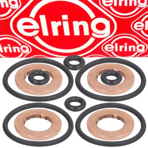 4X ELRING Dichtungen Einspritzsystem für AUDI VW SKODA OPEL CITROEN BMW