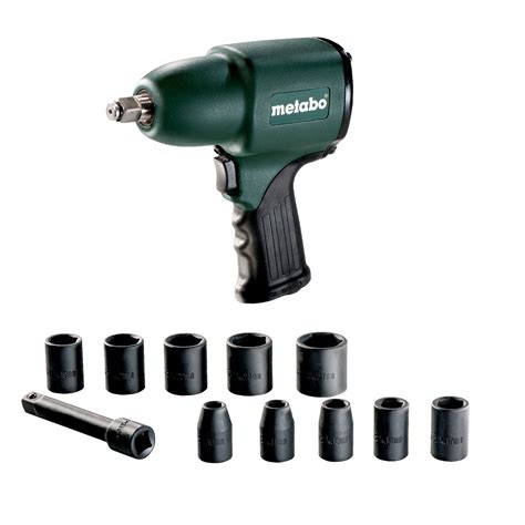 METABO PNEUMATIC AIR IMPACT WRENCH 1/2INCH (DSSW 360 SET 1/2 ...